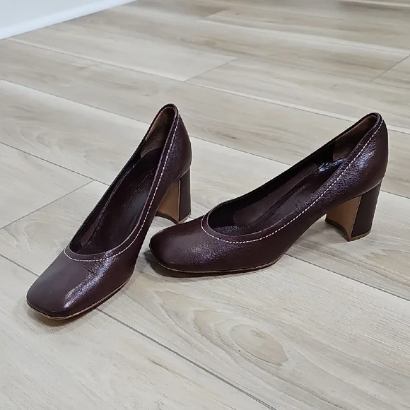 Vintage Prada Dark Brown Leather Heels - Picture 15 of 15